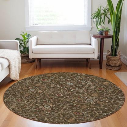 Tapis persan traditionnel Chantille lavable en machine pour intérieur/extérieur