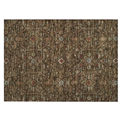 Tapis persan traditionnel Chantille lavable en machine pour intérieur/extérieur