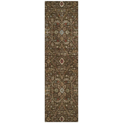Tapis persan traditionnel Chantille lavable en machine pour intérieur/extérieur
