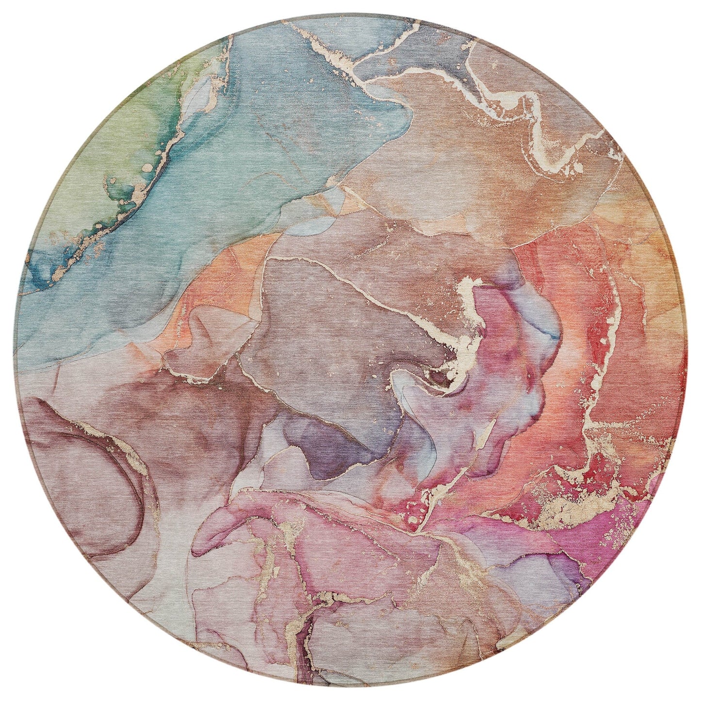 Tapis aquarelle Chantille lavable en machine pour intérieur/extérieur