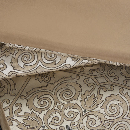 Madison Park Blaine Ensemble de couette jacquard 7 pièces avec coussins décoratifs