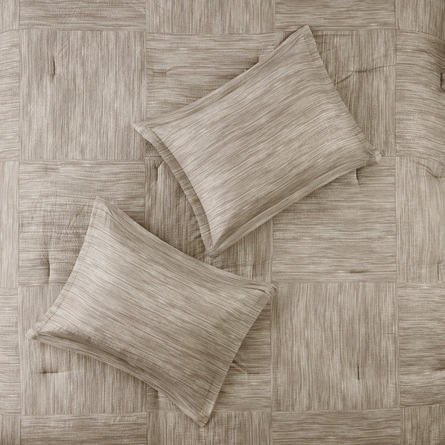 Ensemble de couette en seersucker imprimé Madison Park Clayton 7 pièces