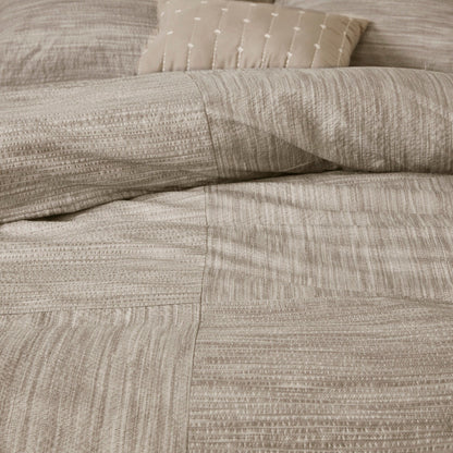 Ensemble de couette en seersucker imprimé Madison Park Clayton 7 pièces