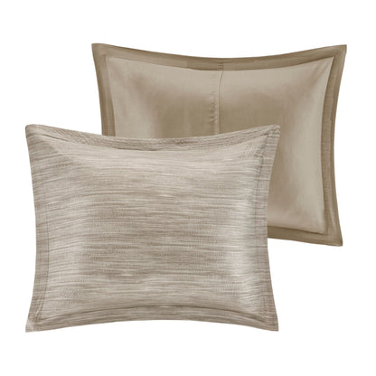 Ensemble de couette en seersucker imprimé Madison Park Clayton 7 pièces