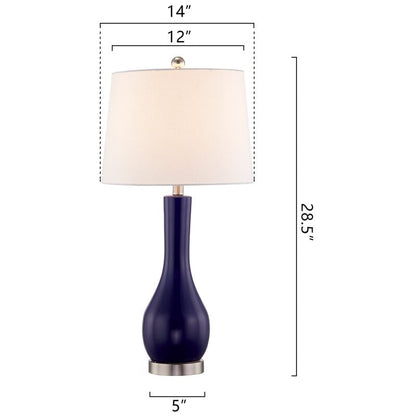 Ensemble de lampes de table en céramique 28,5 avec USB (lot de 2)