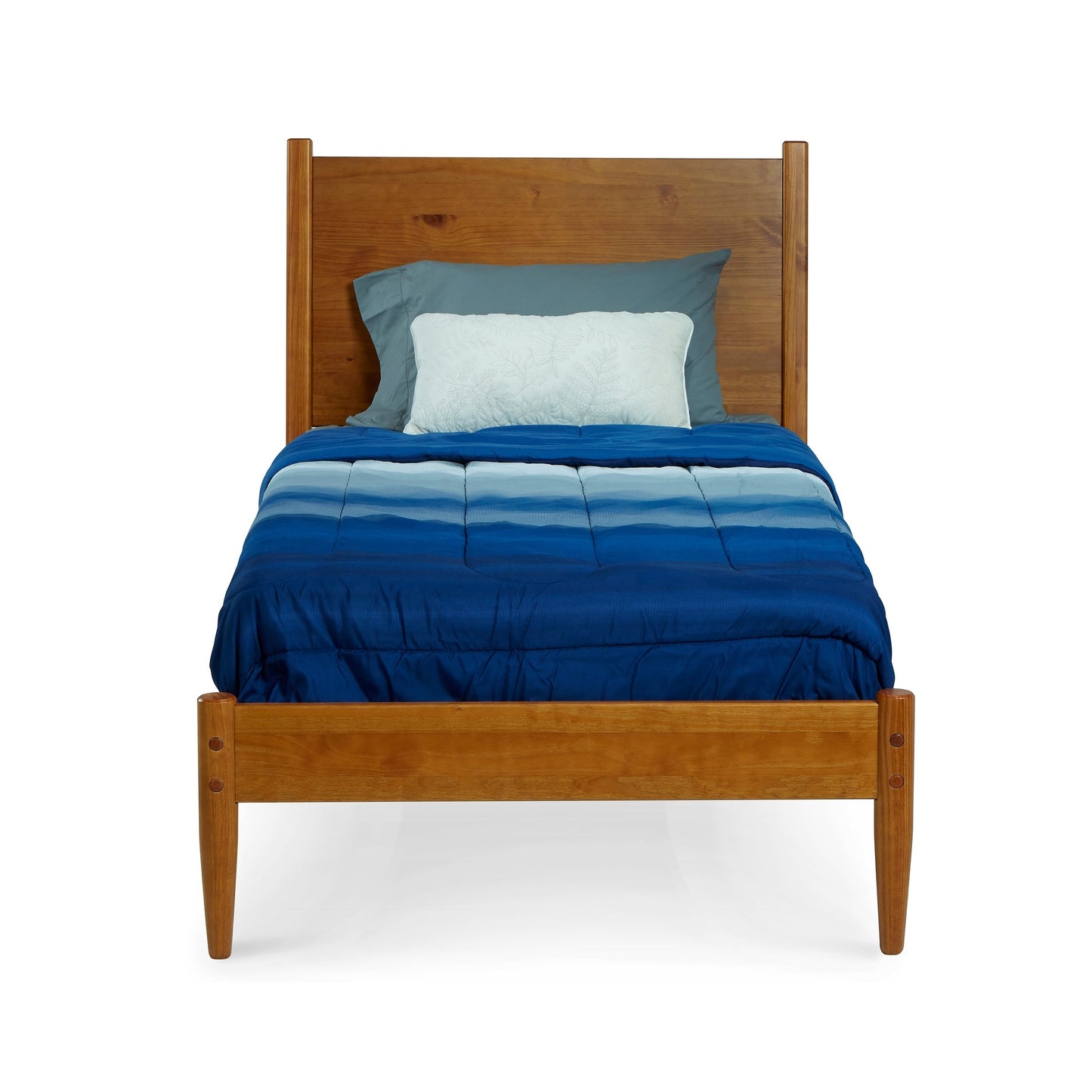 Lit à panneaux du milieu du siècle