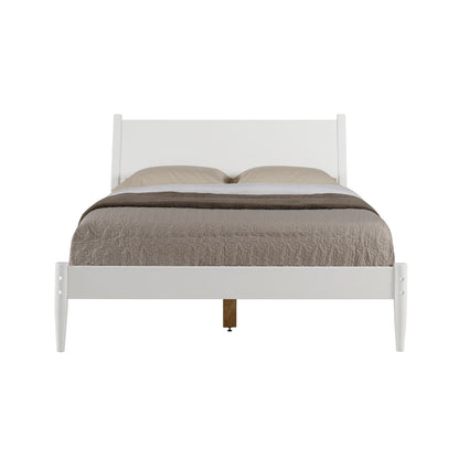 Lit à panneaux du milieu du siècle