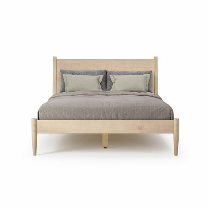 Lit à panneaux du milieu du siècle