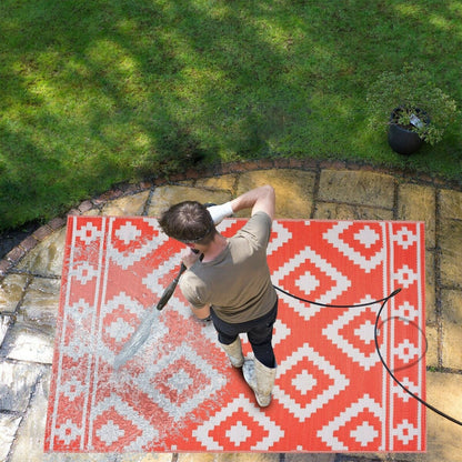 Tapis d'extérieur léger en plastique 100 % écologique Milan Design
