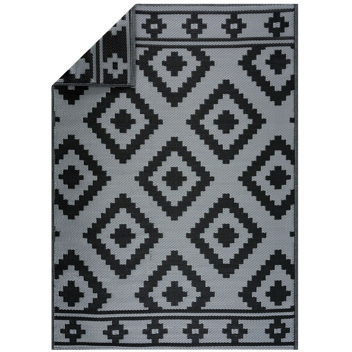 Tapis d'extérieur léger en plastique 100 % écologique Milan Design