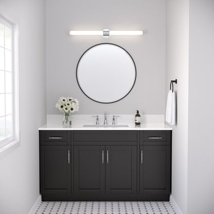Luminaire de salle de bain à LED Truman de Millennium Lighting, disponible en plusieurs finitions