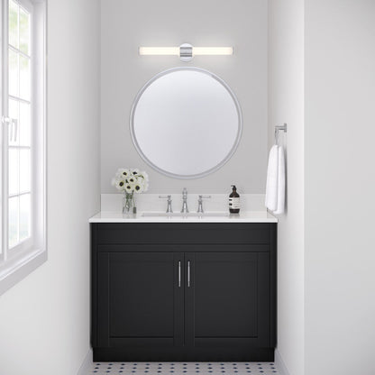 Luminaire de salle de bain à LED Truman de Millennium Lighting, disponible en plusieurs finitions