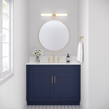 Luminaire de salle de bain à LED Truman de Millennium Lighting, disponible en plusieurs finitions