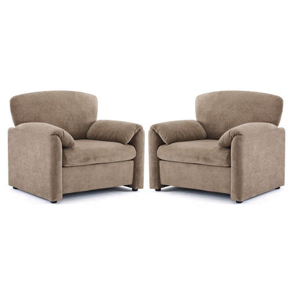 Modern Elephant Ears Armchair Accent Sofa Comfortable Seating for Living Room & Bedroom
