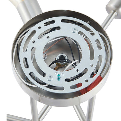 Plafonnier semi-encastré moderne en métal Sputnik de 60 cm (23,62 po)