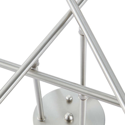 Plafonnier semi-encastré moderne en métal Sputnik de 60 cm (23,62 po)