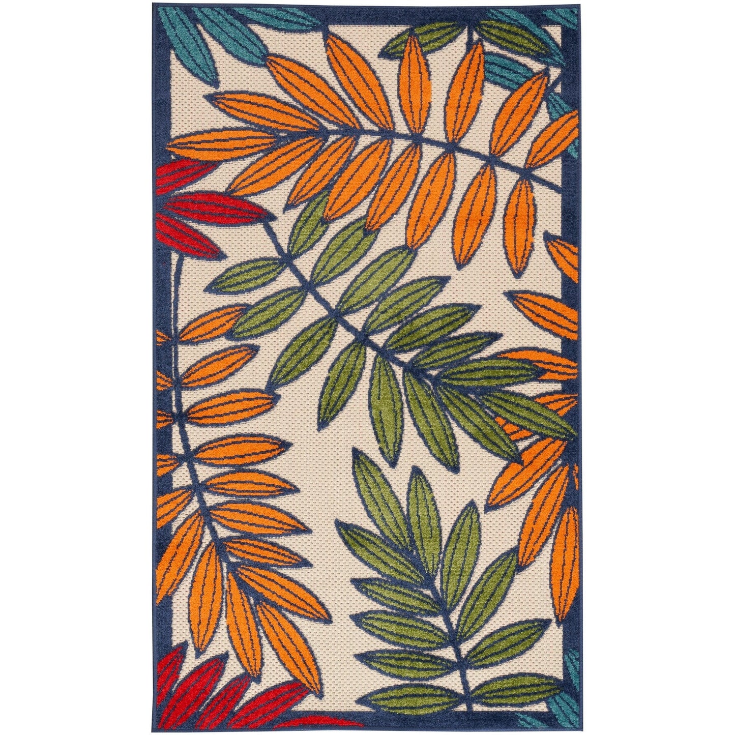 Tapis floral d'intérieur/extérieur Nourison Alice