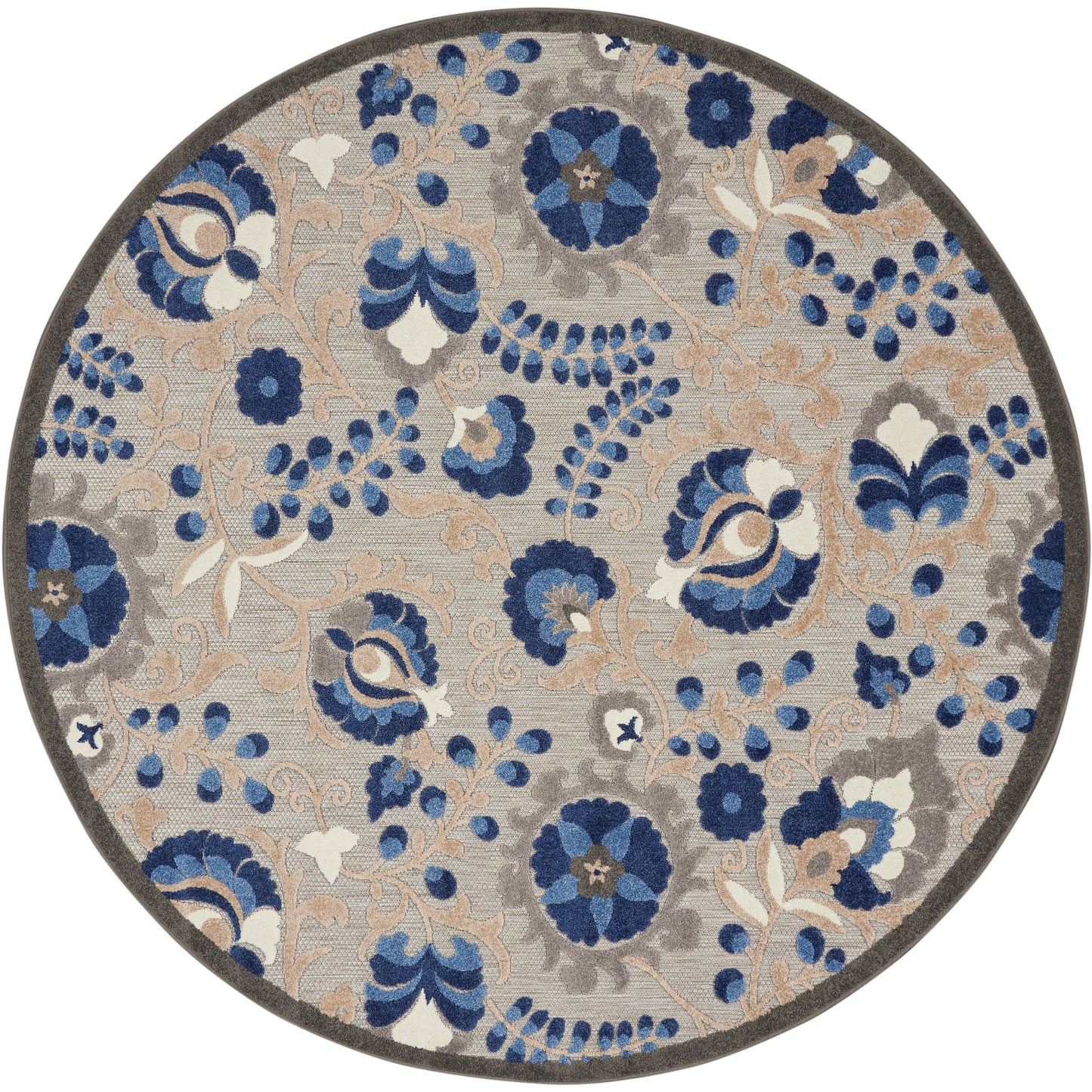 Tapis floral d'intérieur/extérieur Nourison Alice