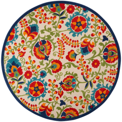Tapis floral d'intérieur/extérieur Nourison Alice