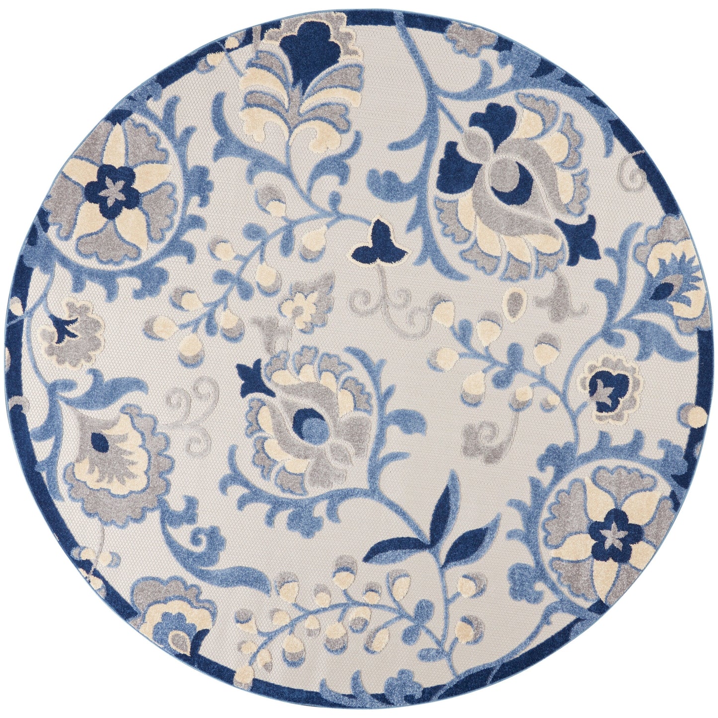 Tapis floral d'intérieur/extérieur Nourison Alice