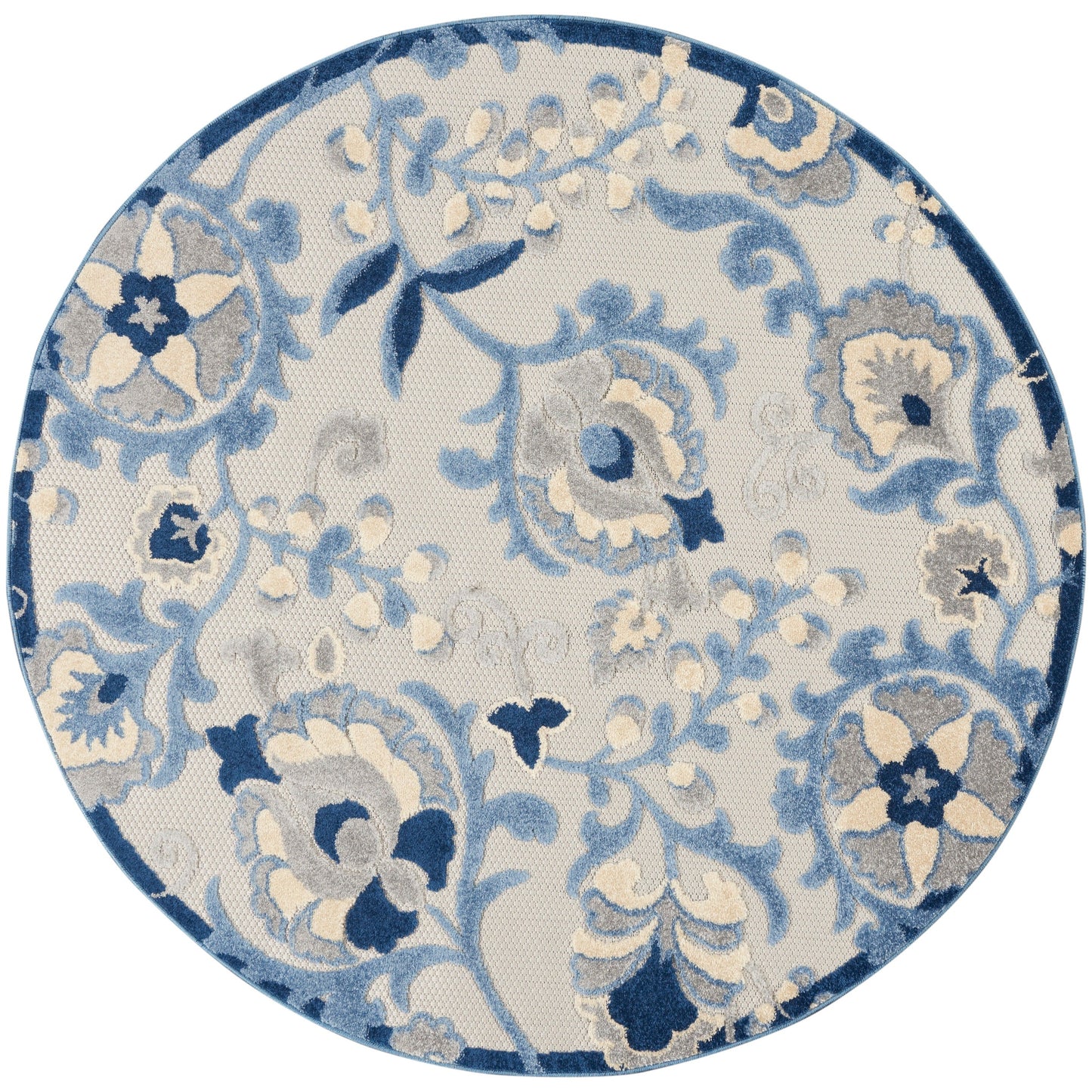 Tapis floral d'intérieur/extérieur Nourison Alice