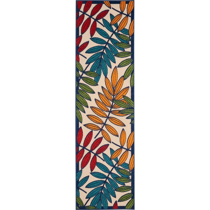 Tapis floral d'intérieur/extérieur Nourison Alice