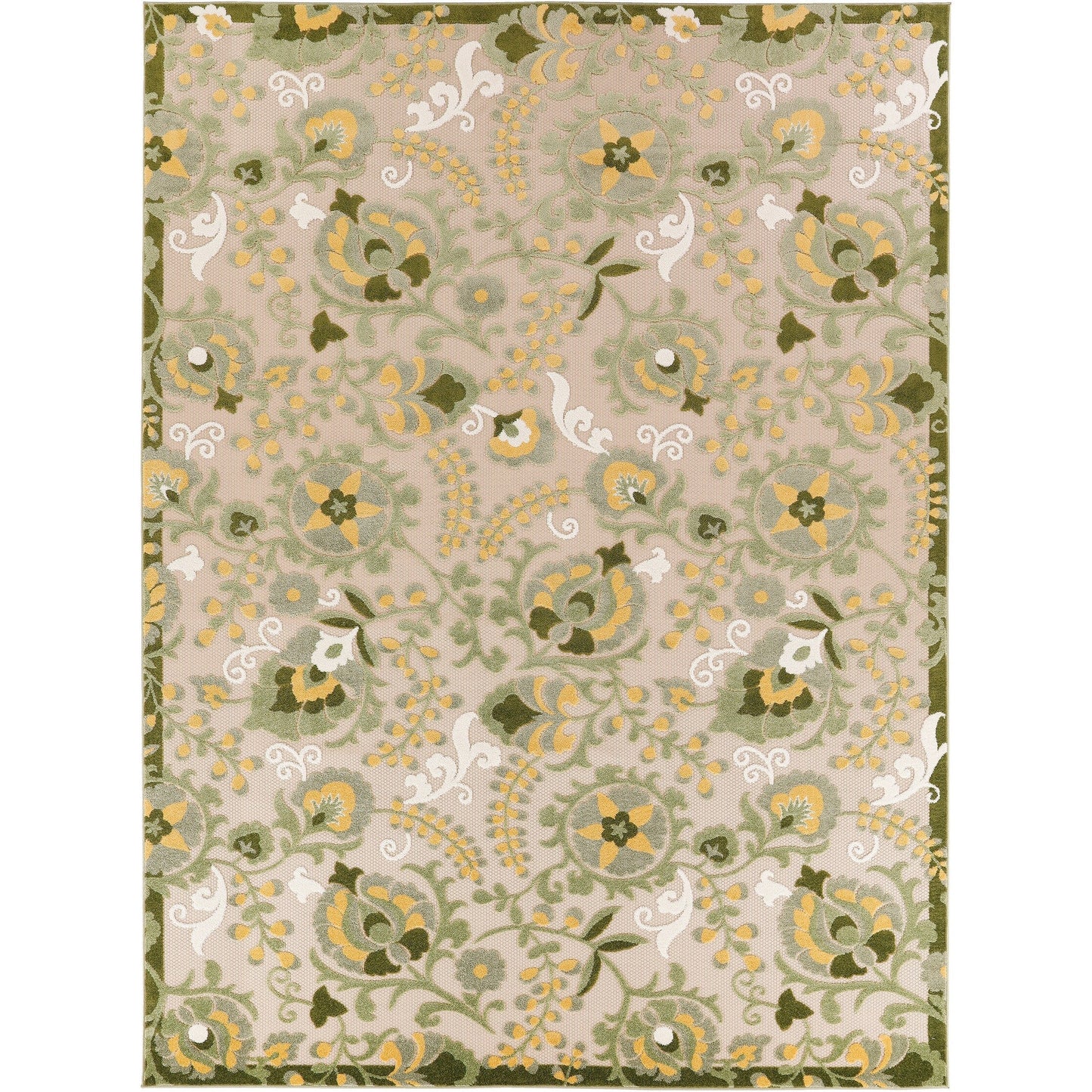 Tapis floral d'intérieur/extérieur Nourison Alice