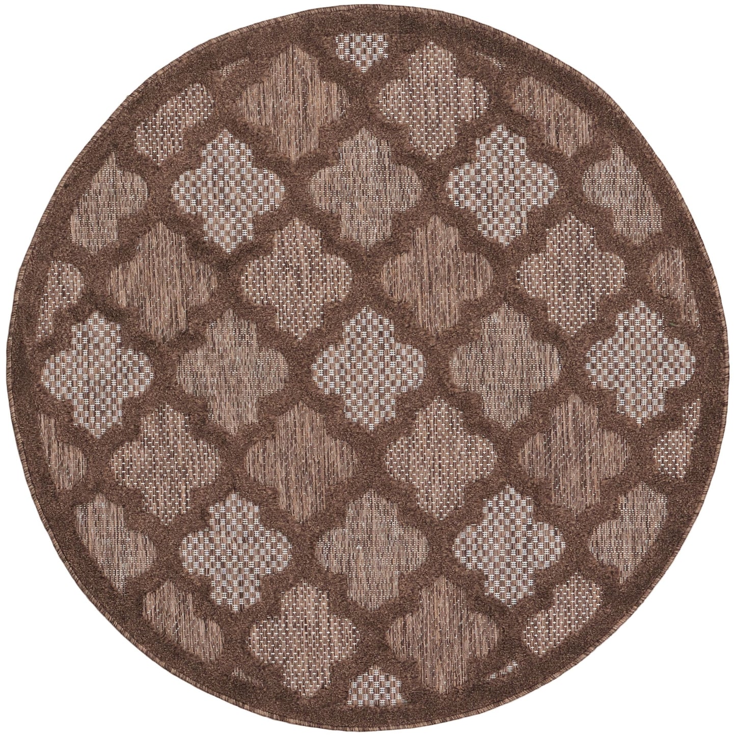 Tapis marocain en treillis Nourison, facile d'entretien, pour intérieur et extérieur