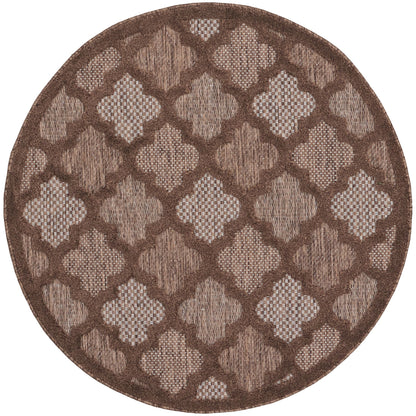Tapis marocain en treillis Nourison, facile d'entretien, pour intérieur et extérieur