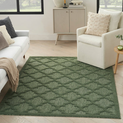 Tapis marocain en treillis Nourison, facile d'entretien, pour intérieur et extérieur