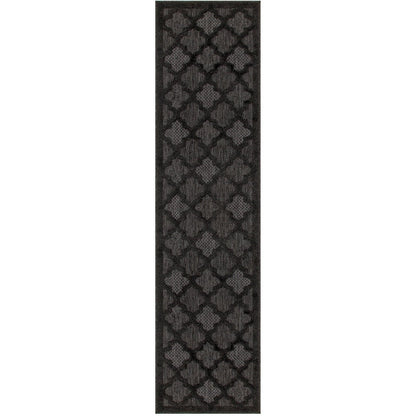 Tapis marocain en treillis Nourison, facile d'entretien, pour intérieur et extérieur