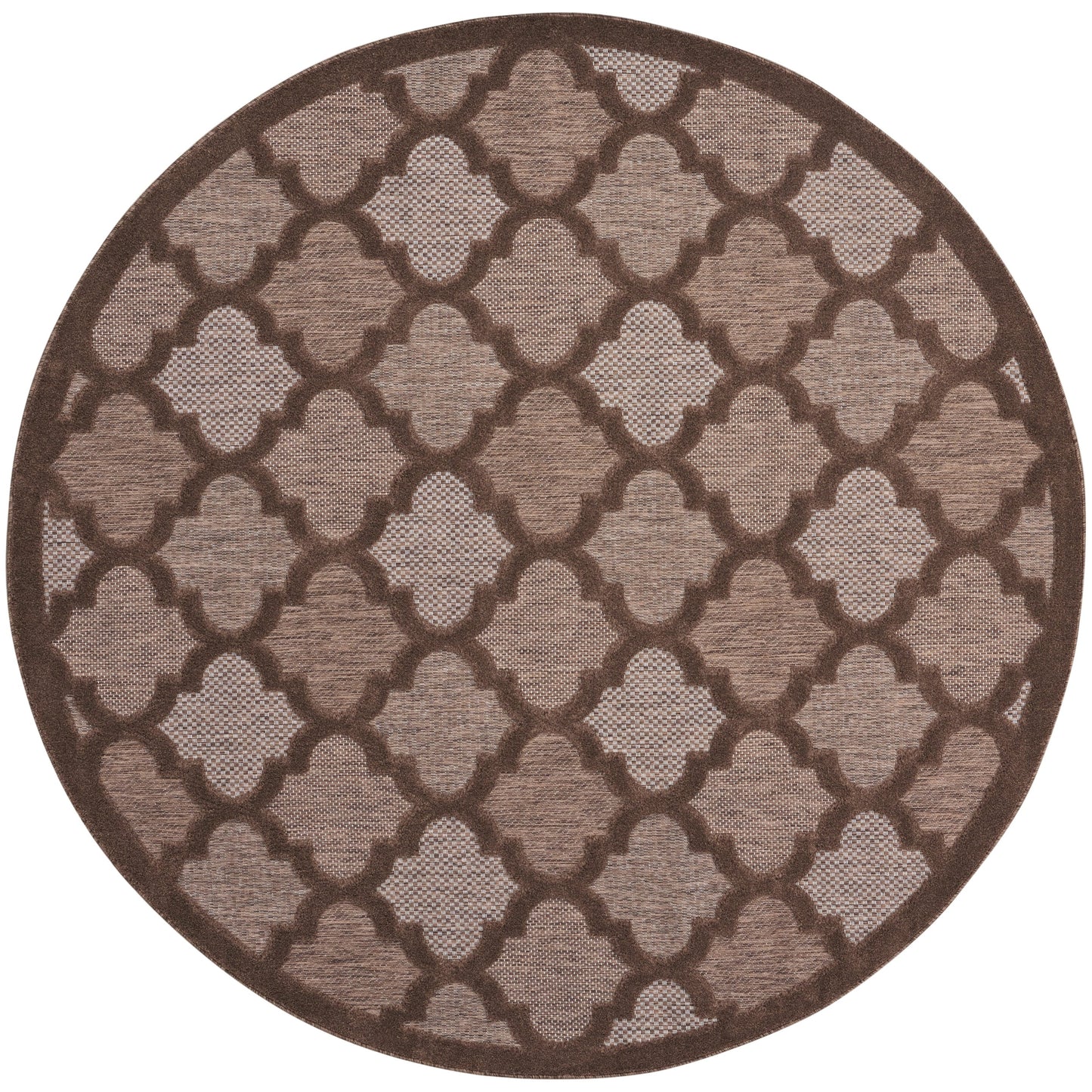 Tapis marocain en treillis Nourison, facile d'entretien, pour intérieur et extérieur