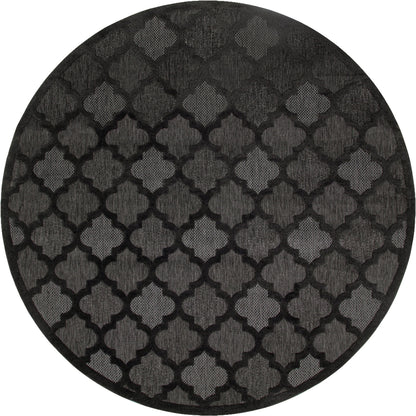 Tapis marocain en treillis Nourison, facile d'entretien, pour intérieur et extérieur