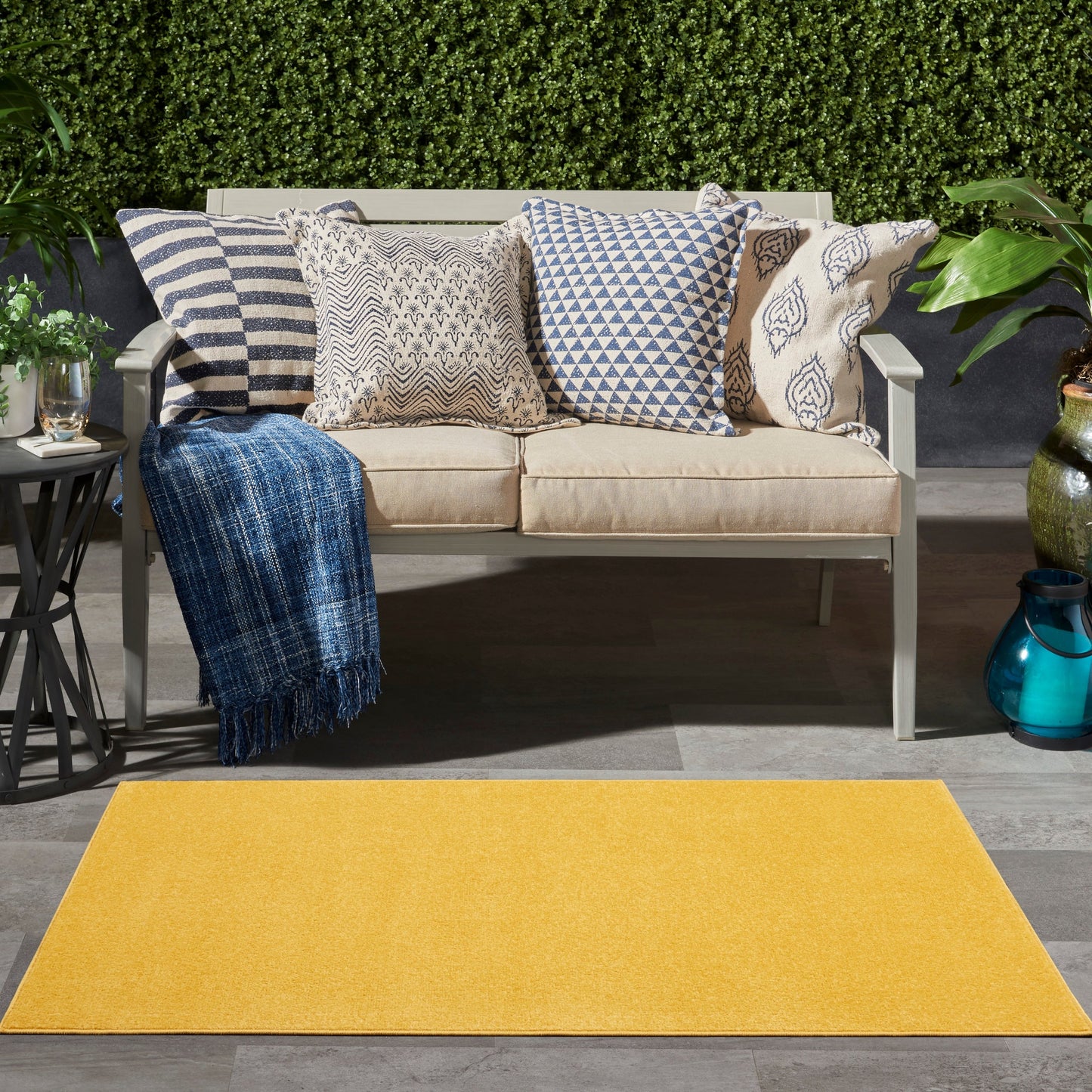Tapis contemporain d'intérieur/extérieur Nourison Essentials