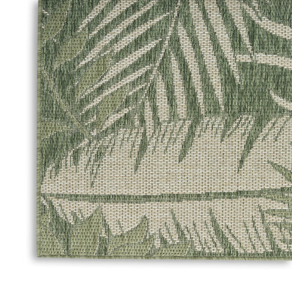 Tapis d'intérieur/extérieur nature Nourison Garden Oasis