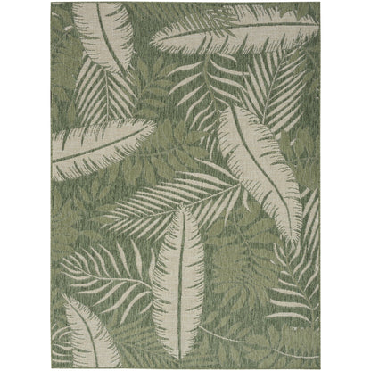 Tapis d'intérieur/extérieur nature Nourison Garden Oasis