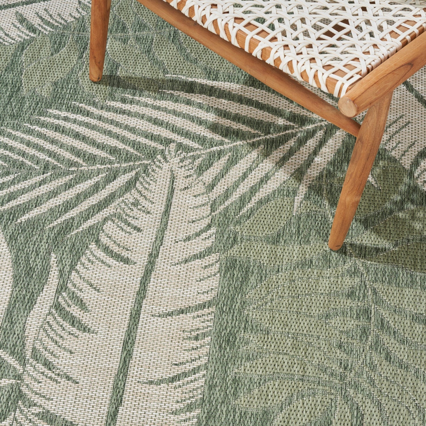 Tapis d'intérieur/extérieur nature Nourison Garden Oasis