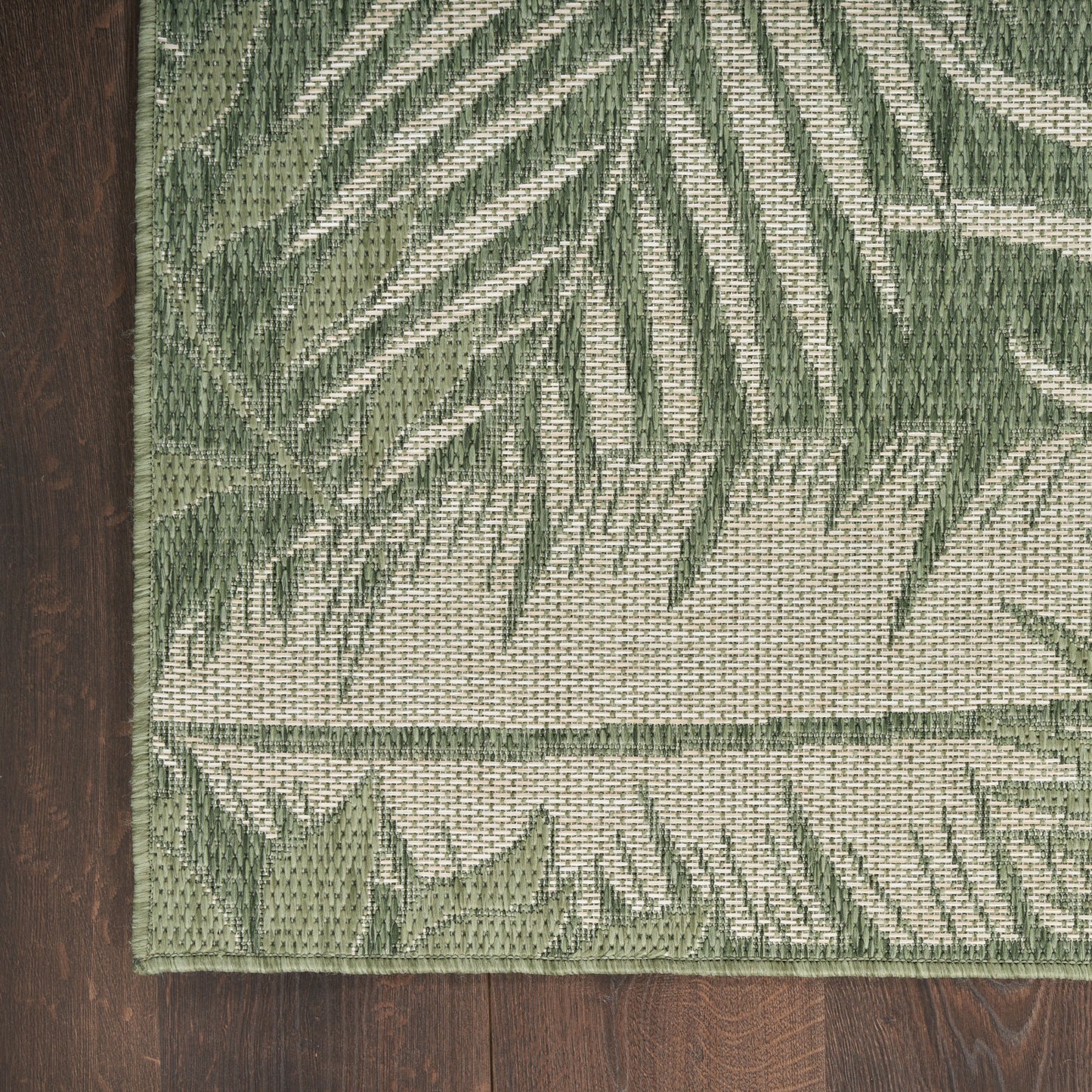 Tapis d'intérieur/extérieur nature Nourison Garden Oasis