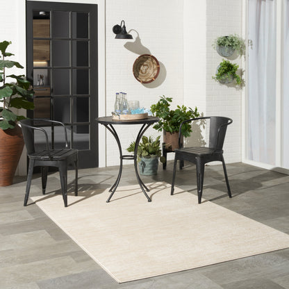 Tapis d'intérieur/extérieur moderne et solide Nourison