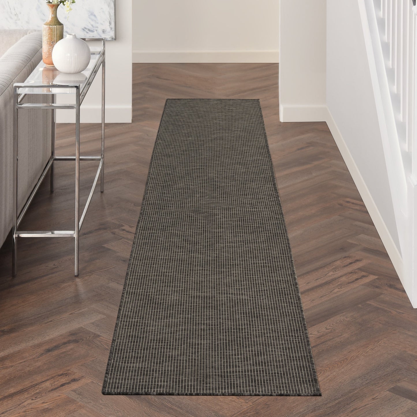 Tapis d'intérieur/extérieur moderne et décontracté Nourison Positano