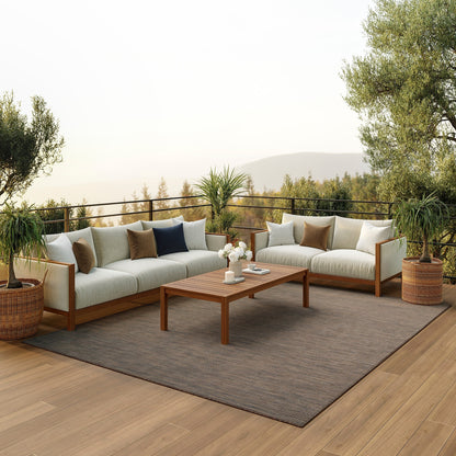 Tapis d'intérieur/extérieur moderne et décontracté Nourison Positano