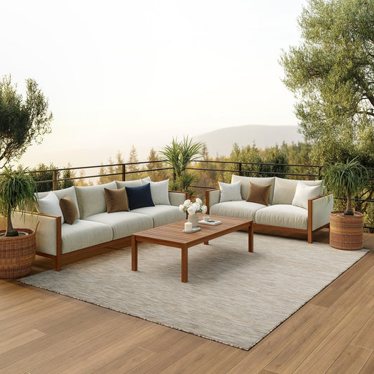 Tapis d'intérieur/extérieur moderne et décontracté Nourison Positano