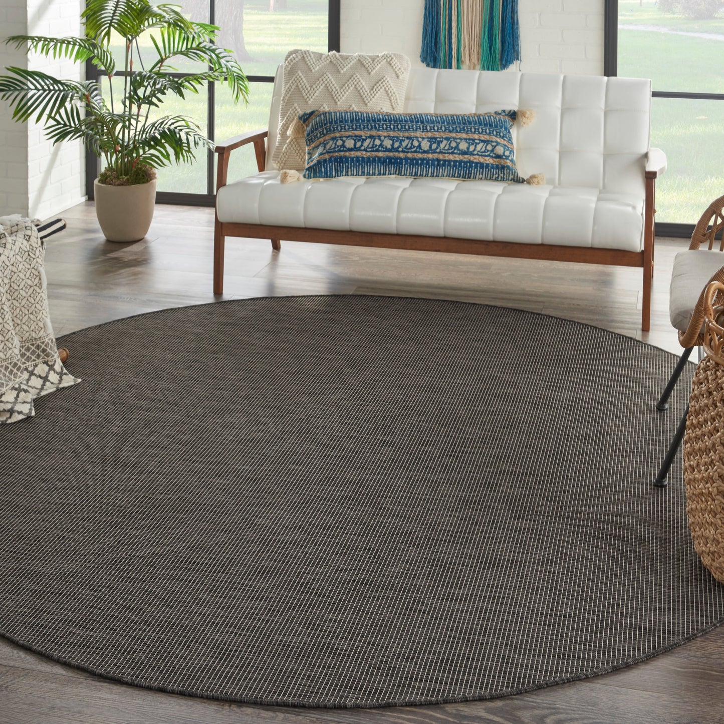 Tapis d'intérieur/extérieur moderne et décontracté Nourison Positano