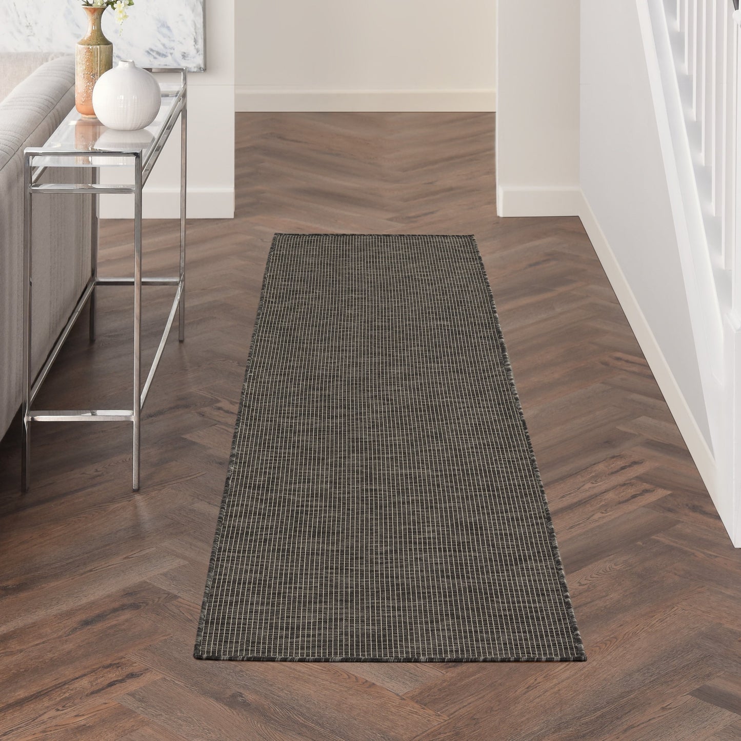 Tapis d'intérieur/extérieur moderne et décontracté Nourison Positano