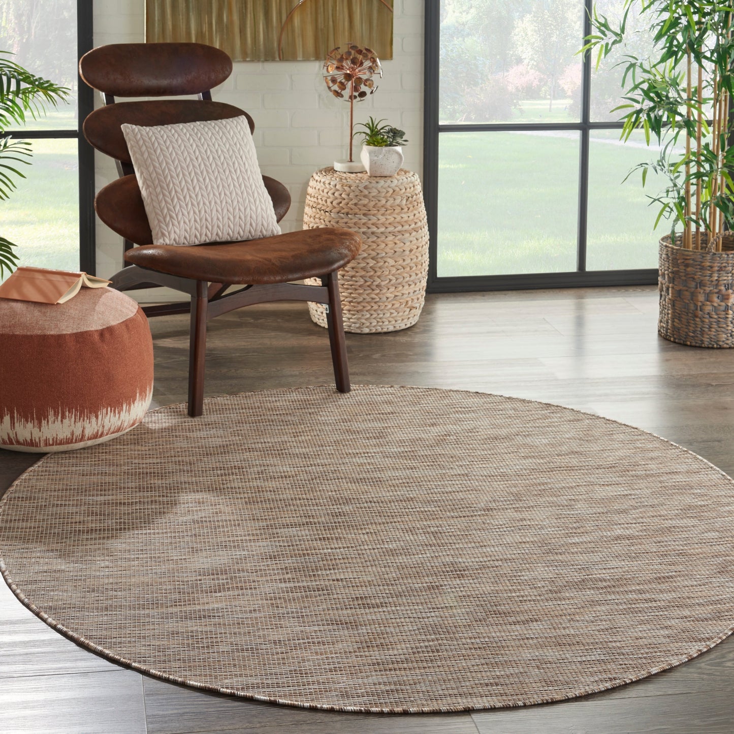 Tapis d'intérieur/extérieur moderne et décontracté Nourison Positano