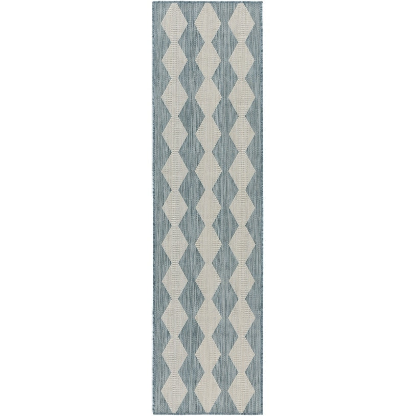 Tapis géométrique d'intérieur/extérieur Nourison Positano