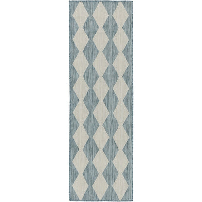 Tapis géométrique d'intérieur/extérieur Nourison Positano