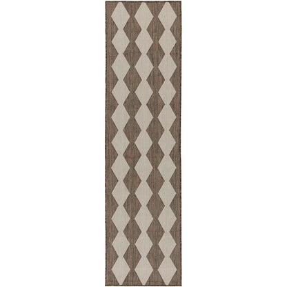 Tapis géométrique d'intérieur/extérieur Nourison Positano