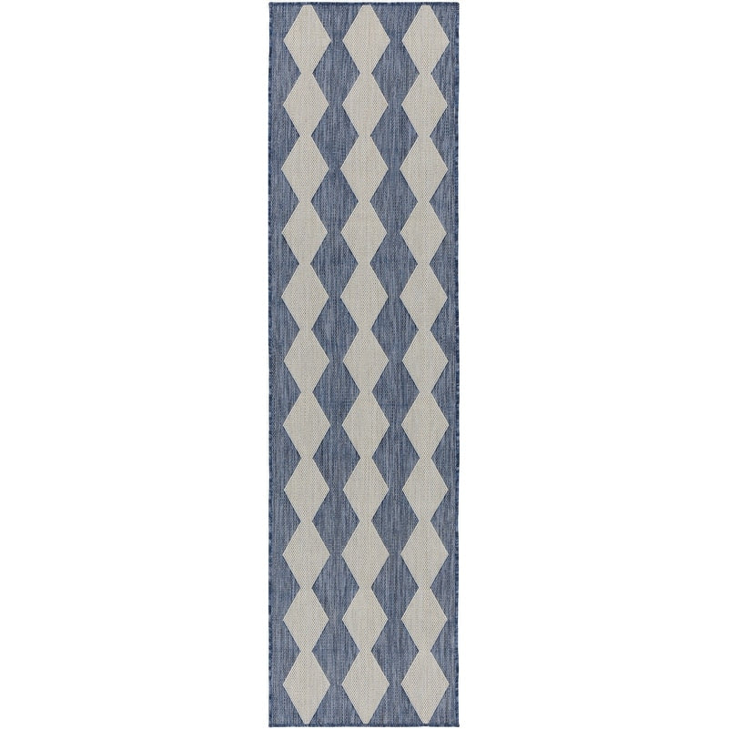 Tapis géométrique d'intérieur/extérieur Nourison Positano