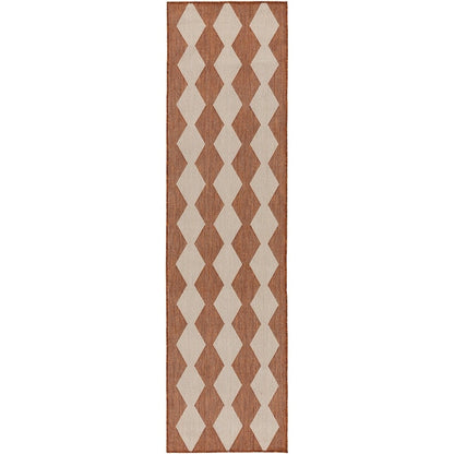 Tapis géométrique d'intérieur/extérieur Nourison Positano